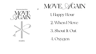 [Full Album] 카라(KARA) -「 MOVE AGAIN 」15th Anniversary Album Tracklist