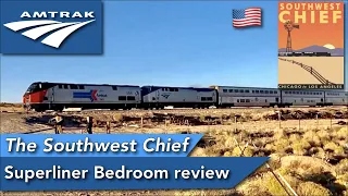 Amtrak Southwest Chief : 24 hrs in a Superliner Bedroom. Awesome and disappointing