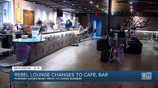 The Rebel Lounge opens as coffee bar as pandemic hits live music industry hard