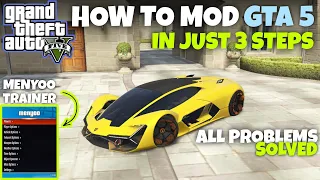 HOW TO MOD GTA 5 | MENYOO TRAINER | ALL PROBLEM SOLVED | DIGITAL GAREEB