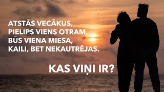 Atstās vecākus, pielips viens otram, būs viena miesa ... KAS VIŅI IR? // 03.11.2023