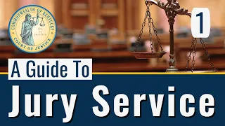 Jury Service: Justice for all starts with you! (1/3)