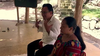 Cacao Ceremony, ancestral tradition of the Mayan people.