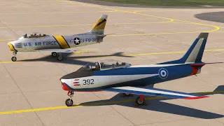 Shrike F86 Sabre Dogfight