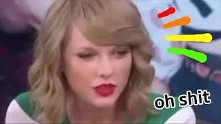 Taylor Swift being an angsty gay in interviews