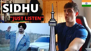 COLD! | Sidhu Moose Wala | Just Listen | Official Music Video | GILLTYYY REACT