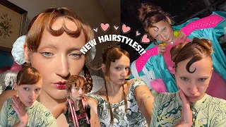 Trying out my current fav hairstyles!!!!!