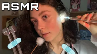 ASMR | Something is Stuck Inside Your Ear ( ear cleaning, inaudible whispering, medical roleplay + )