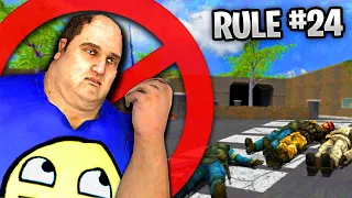 Abusing DUMB Rules to get Players BANNED on Gmod