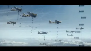 episode 7 Masters of the air Bombing of Berlin air - battle footage