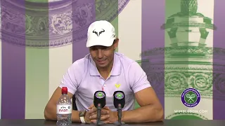 Rafael Nadal Press conference / R1 Wimbledon 2022