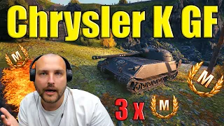Chrysler K GF On Fire: Striking 3x Ace Tankers in a Row! | World of Tanks