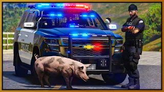 GTA 5 Roleplay - I BECOME POLICE K9 UNIT | RedlineRP