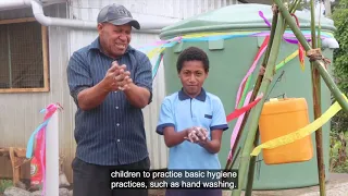 Rain Water Catchment System Project, Papua New Guinea