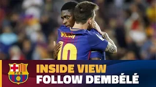 [BEHIND THE SCENES] Dembélé's debut at Camp Nou