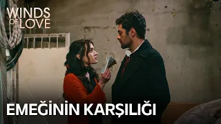 Halil gives Zeynep her first paycheck | Winds of Love Episode 36 (MULTI SUB)