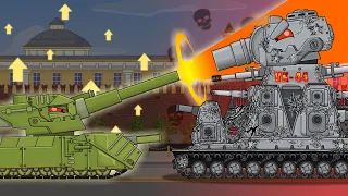 Armour-piercing shot by the ArtaMonster. Cartoons about tanks