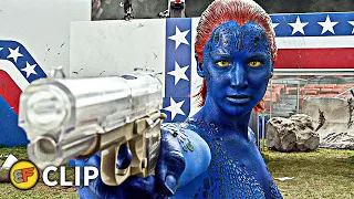 Mystique vs Magneto | X-Men Days of Future Past (2014) Movie Clip HD 4K