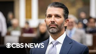 Donald Trump Jr. takes fraud trial stand again, notes father's "genius"