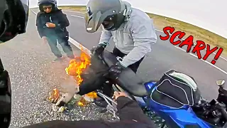 EVERY NEW BIKER SHOULD WATCH THIS | EPIC MOTORCYCLE MOMENTS