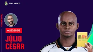 Júlio César Correa @TiagoDiasPES (Real Madrid, Benfica, AC Milan) Face + Stats | PES 2021