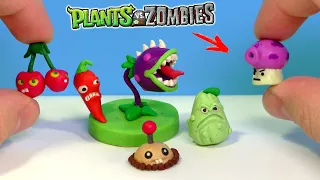 Лепим РАСТЕНИЯ из игры Растения против Зомби - Часть 1 | Plants vs Zombies
