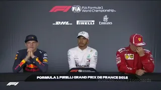 LEWIS PRAISES KIMI - FRENCH GP 2018