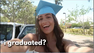 highschool graduation vlog!