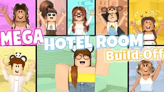 MEGA Hotel Room Build-Off! Panda V.s. 7 FANS!