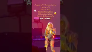 Strength of A Woman Festival : Mary J & Method Man Reunion “All I Need” #maryj #concert #methodman