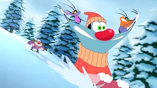 Oggy and the Cockroaches - Ski vacations (S07E75) BEST CARTOON COLLECTION | New Episodes in HD