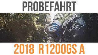 2018 BMW R GS1200 Adventure Probefahrt