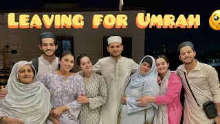 Leaving for umrah 🥺| Bulawa aya hai  | emotional ho gye jate jate | bhai ki birthday airport per ki