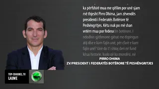 Top Channel/ Pirro Dhima kundër Shqipërisë! Kërkon pezullimin e presidentit të peshëngritjes, Gjoza