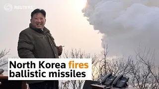 North Korea fires ballistic missiles, says South Korea