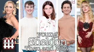 Young Sheldon Then and Now 2024