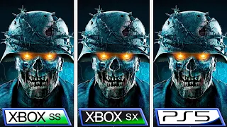 Zombie Army 4 | PS5 vs Xbox Series S|X | Graphics Comparison & FPS