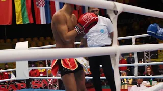 Konovalov vs Kedveš Serbia vs Croatia European championship kick boxing