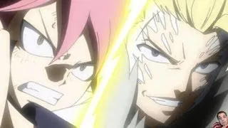 Fairy Tail Episode 174 Review -- 1 Final Brawl Natsu Vs Sting & Rogue フェアリーテイル