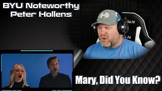 BYU Noteworthy feat. Peter Hollens - Mary, Did You Know? | REACTION