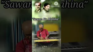 "Sawan Ka Mahina Pawan Kare Sor" Played on my Electric Guitar #music #bollywood #lata #mukesh