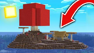 Encontramos una CASA de ALDEANO en una ISLA CHAMPIÑON de MINECRAFT 1.17! 😱