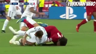That moment Sergio Ramos injured Mohamed Salah /UCL FINAL 2018 / Real Madrid 3-1 Liverpool