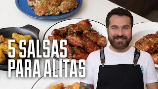 5 SALSAS PARA ALITAS | GIACOMO BOCCHIO