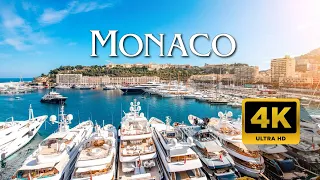 MONACO 4K - Scenic Relaxation Film With Calming Music