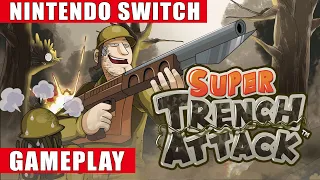 Super Trench Attack Nintendo Switch Gameplay