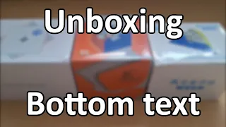 Little Speedcube Unboxing