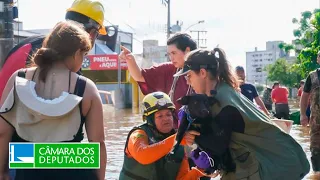 Debate e avaliação de projetos sobre enchentes - Danos Causados pelas Enchentes no RS – 14/05/24