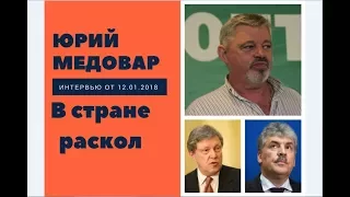 Юрий Медовар: в стране раскол