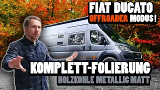 Vollfolierung Fiat Ducato Offroader Modus 🌳 / Carporn